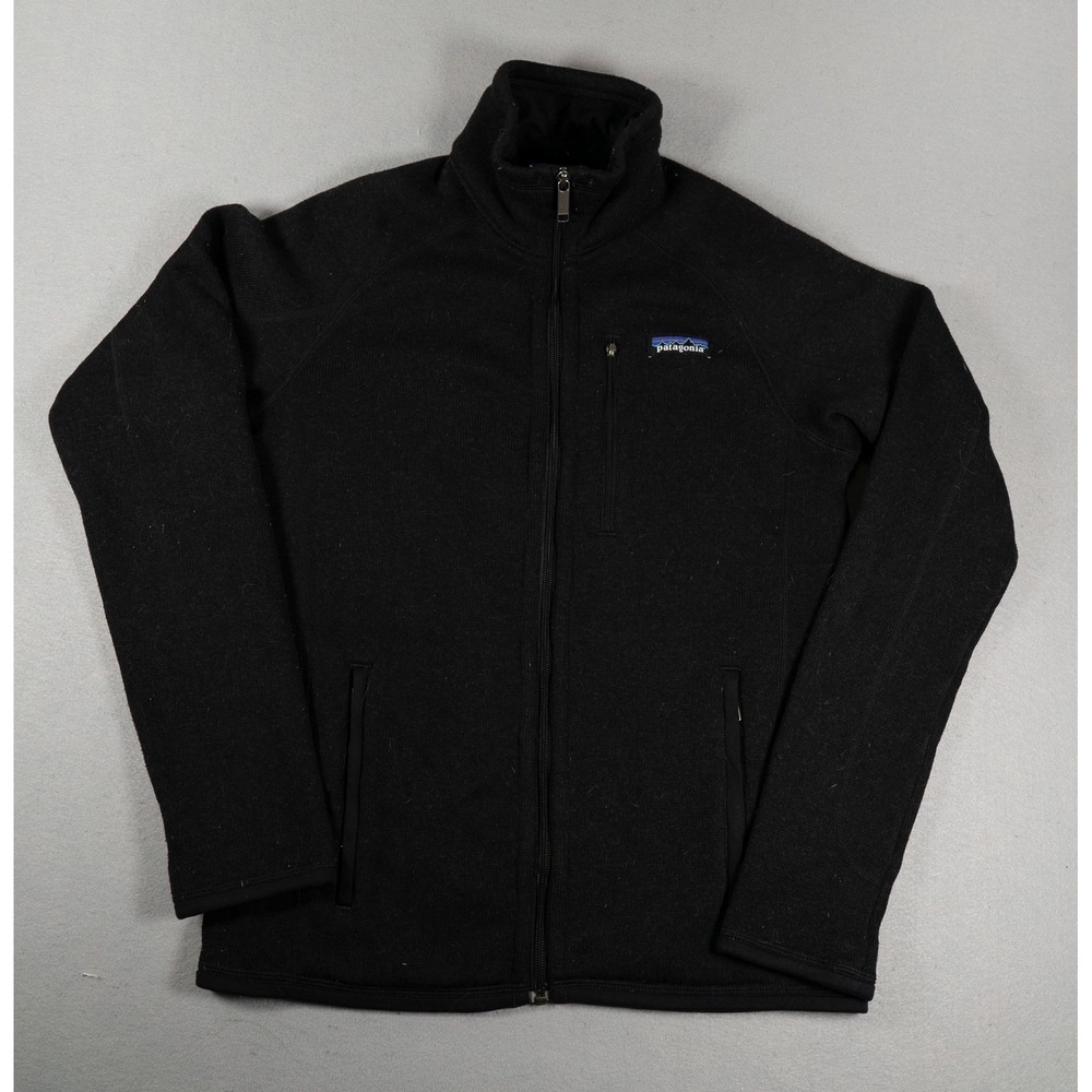 Patagonia Womens Better Sweater Full Zip Fleece Jacket Black XS 25527